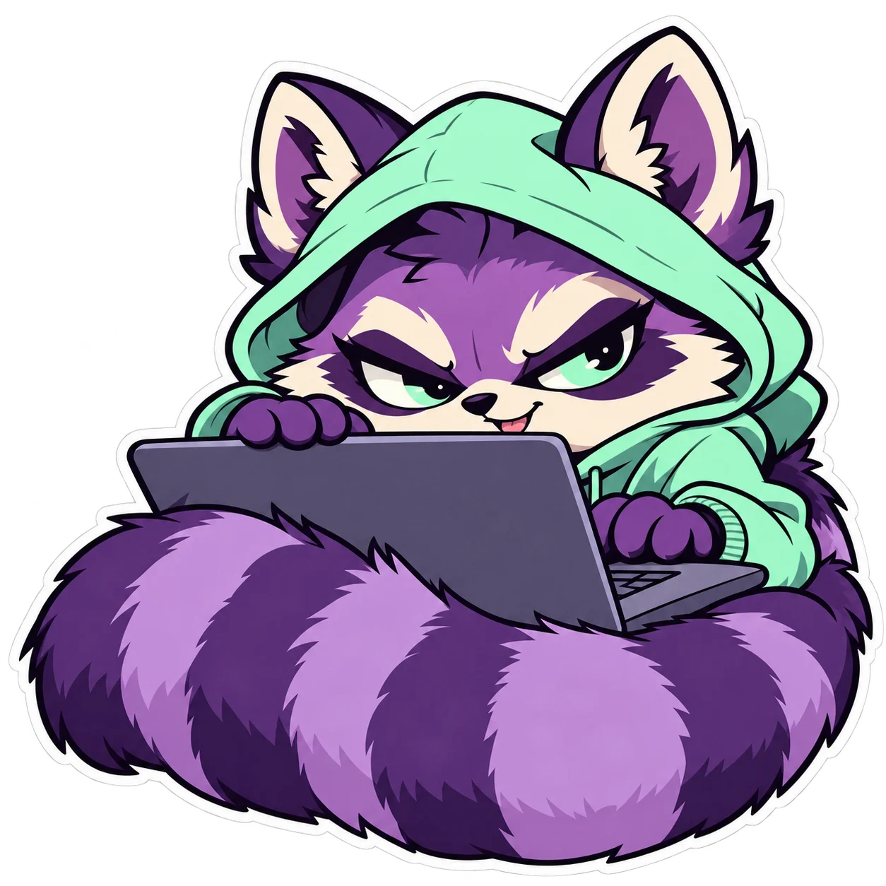 Mint Raccoon